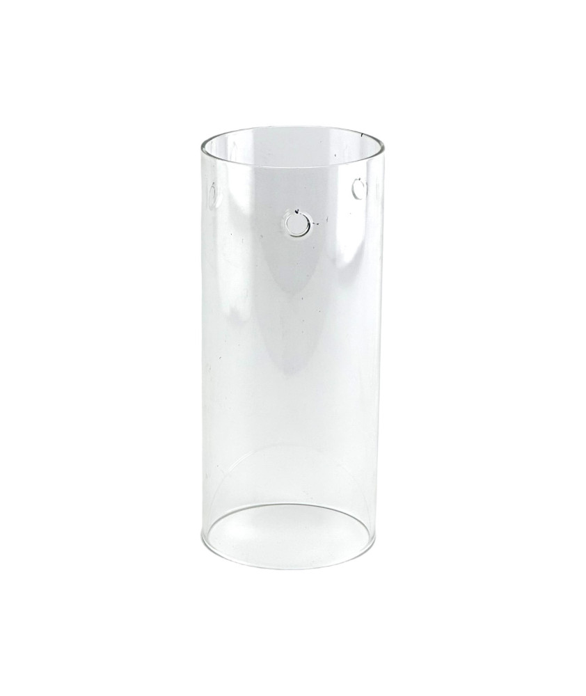 Clear glass store cylinder shade